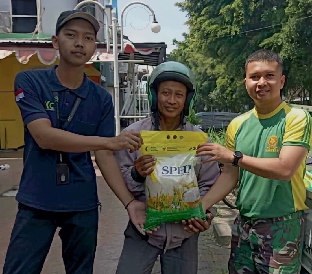 CV Al Kafii Cargo Turut Berpartisipasi dalam Kegiatan Bazar Beras Murah Bersama TNI untuk Masyarakat Malang