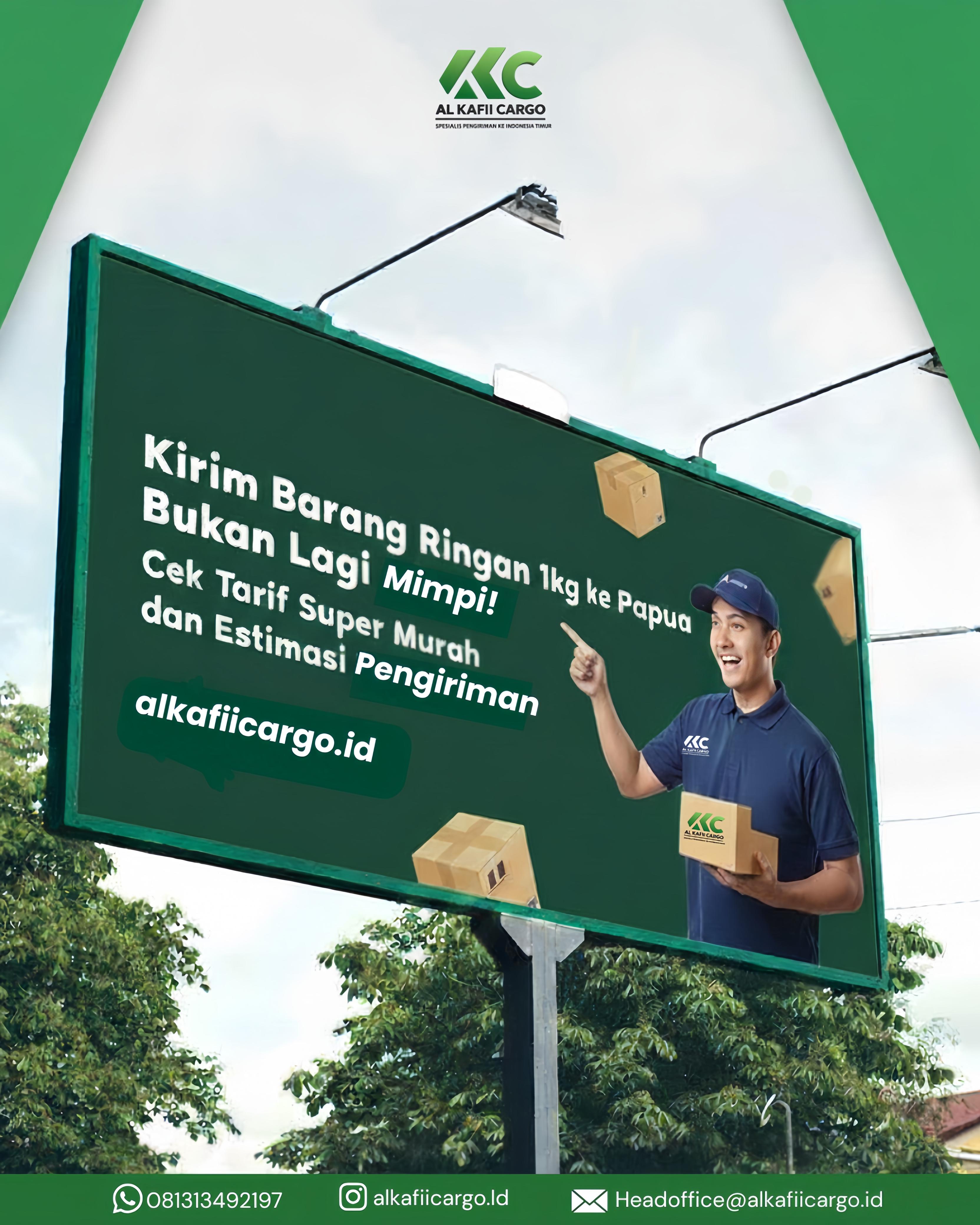 Kirim Barang Ringan 1 kg ke Papua Kini Bukan Lagi Mimpi Bersama Al Kafii Cargo
