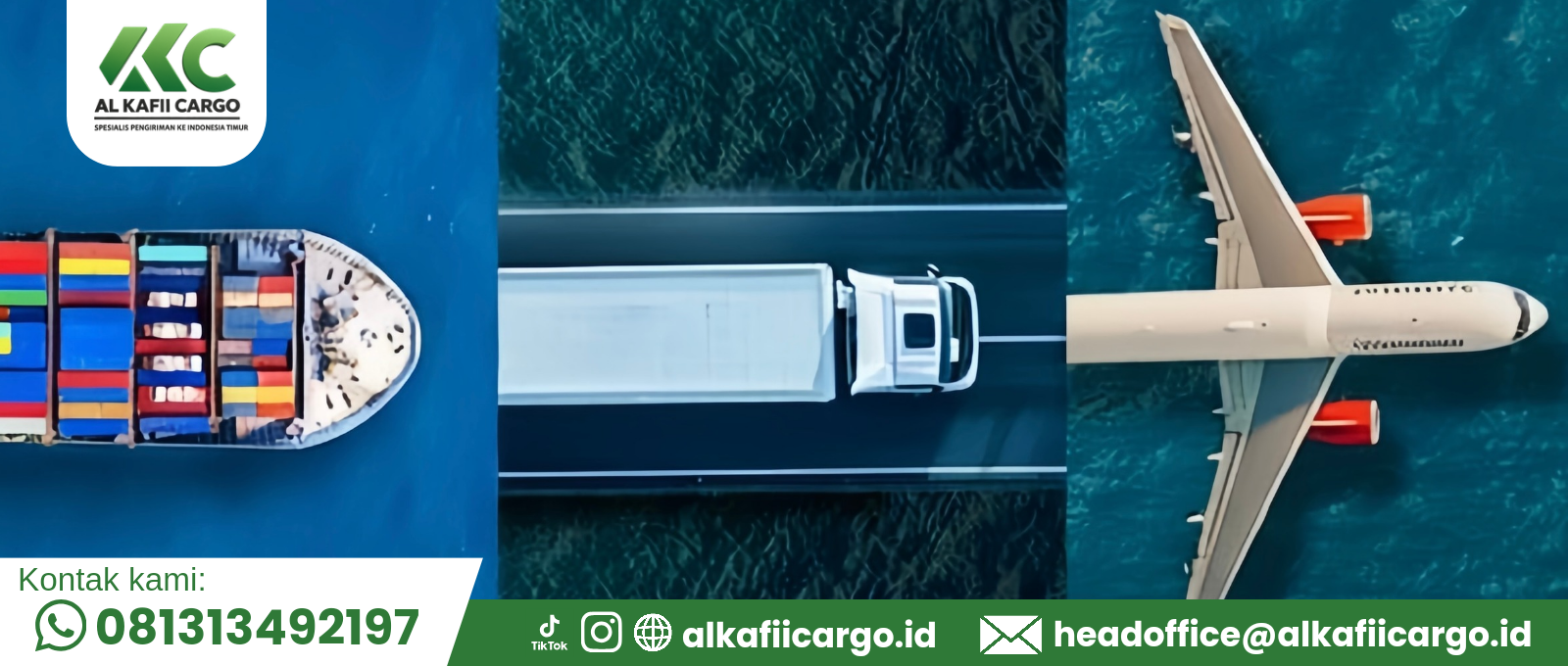 Layanan Pengiriman Lengkap: Laut, Darat & Udara